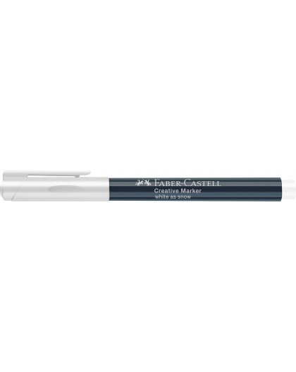 Faber-Castell Creative Marker - white as snow