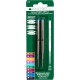 Monteverde balpenvulling voor Montblanc M blauw