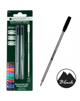 Monteverde balpenvulling voor Cross M zwart