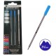 Monteverde balpenvulling voor Cross M blauw