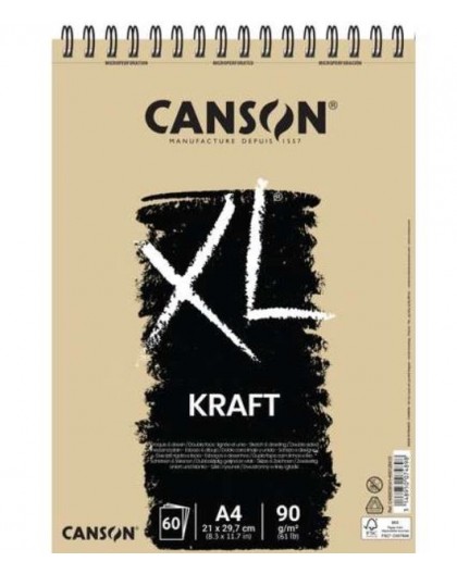 Canson XL Kraft - schetsblok 90gr/m² - A4