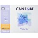 Canson Montval 300gr/m² aquarelpapier op blok 4-zijdig gelijmd - 30x40cm