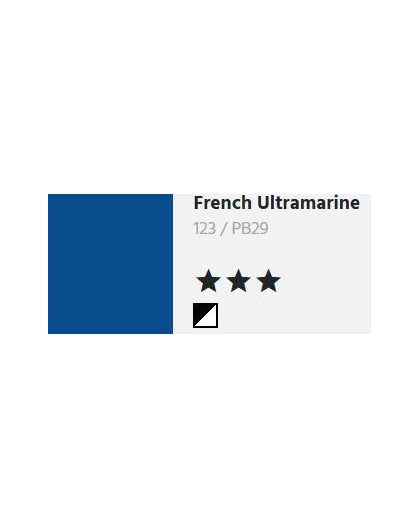 French Ultramarine - Daler Rowney Georgian Oil Colour