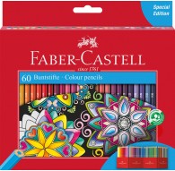 Faber Castell - 60 kleurpotloden in karton