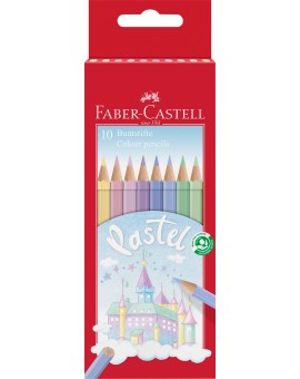 Faber Castell - 10 kleurpotloden pastel