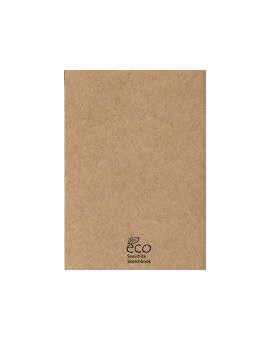 Seawhite Eco tekenschrift met kraftpapier - geniet aan de lange zijde