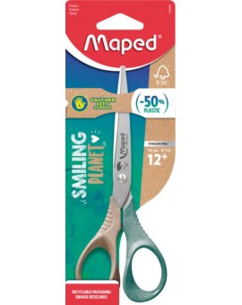 Maped schaar Smiling Planet linkshandig 16cm