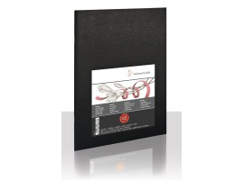 Hahnemühle tekenschrift met soepele zwarte kaft